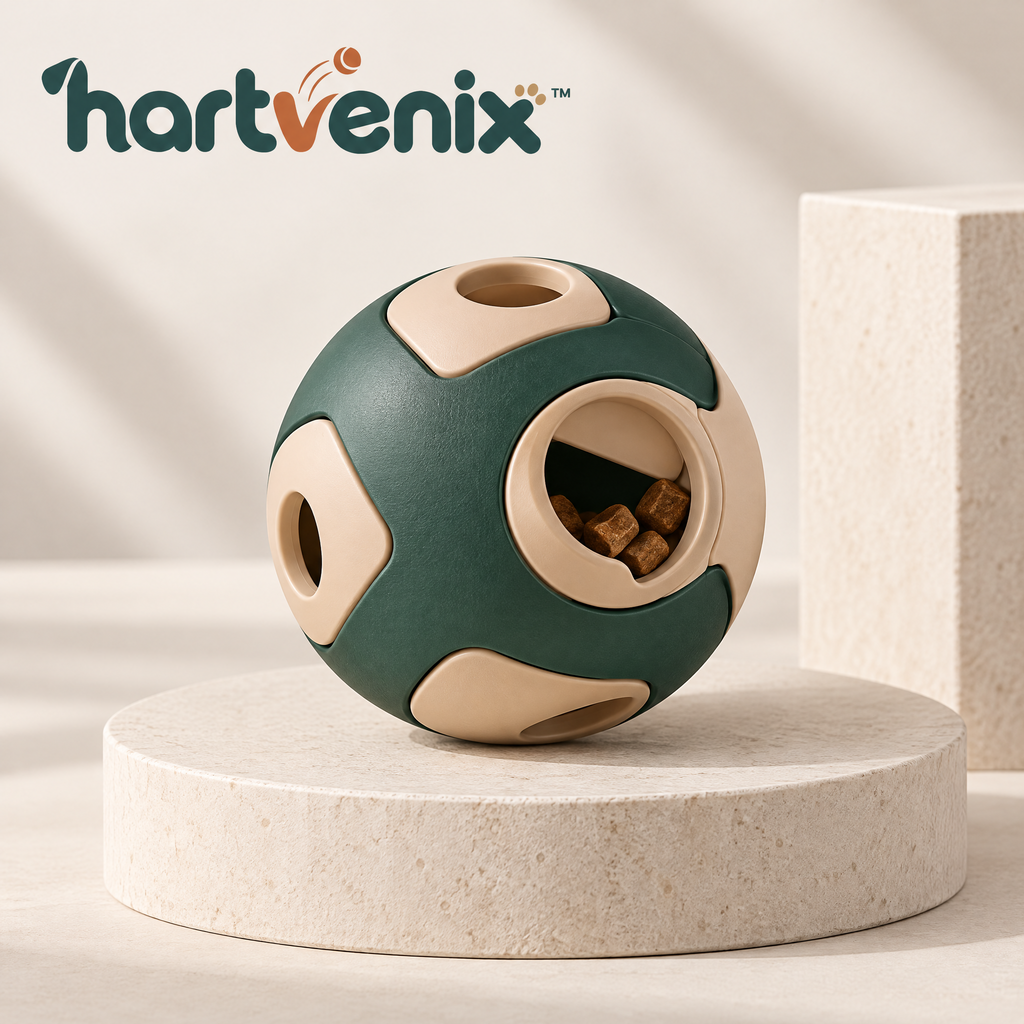 Hartvenix™ Interactive Treat Dispensing Ball