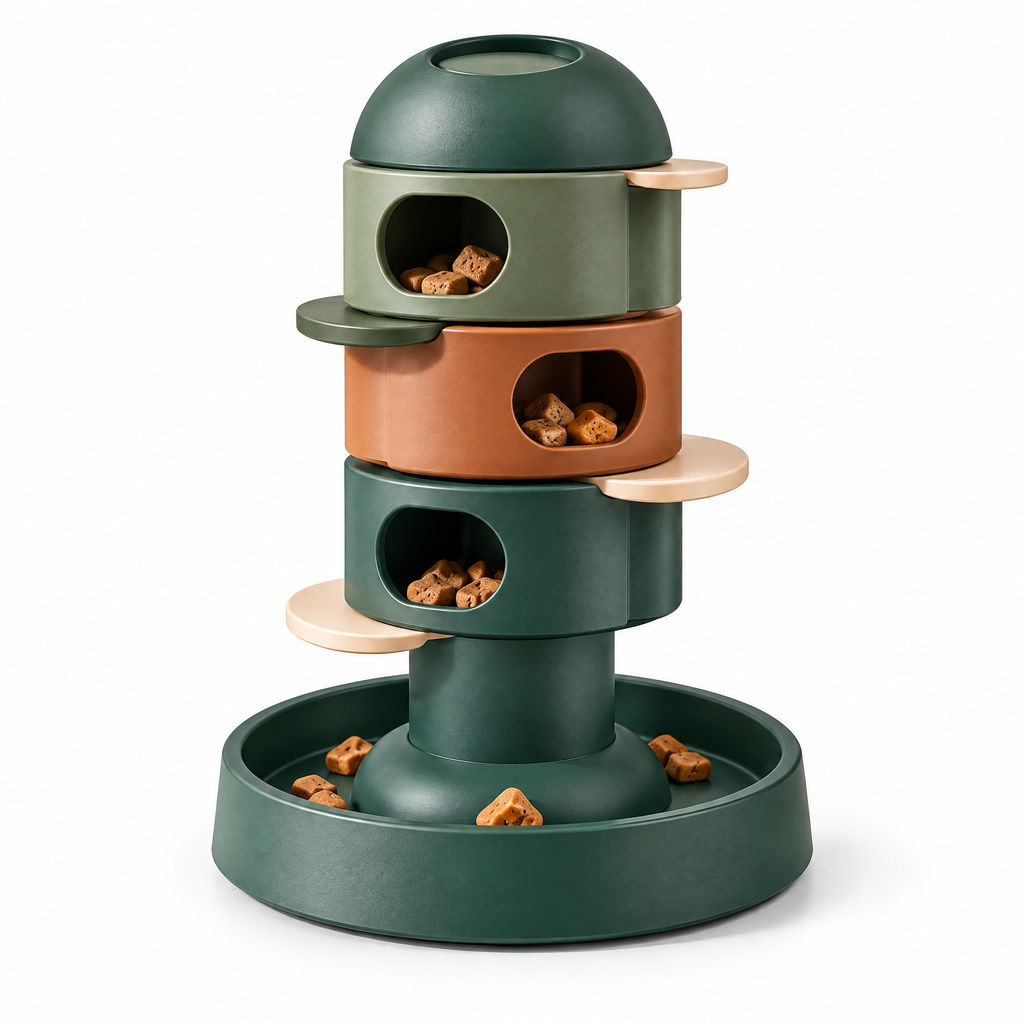 Hartvenix™ Multi-Level Treat Puzzle Tower