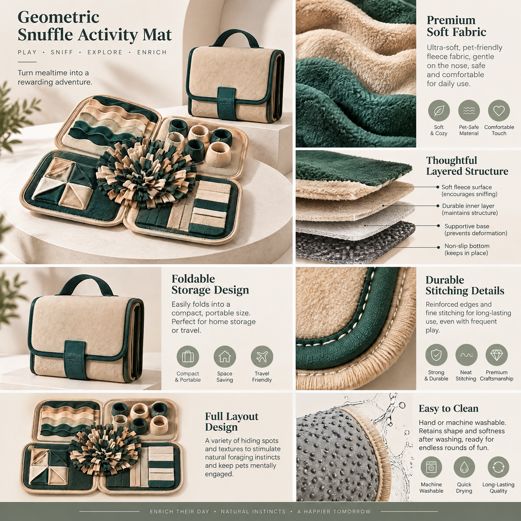 Hartvenix™ Portable Snuffle Activity Mat