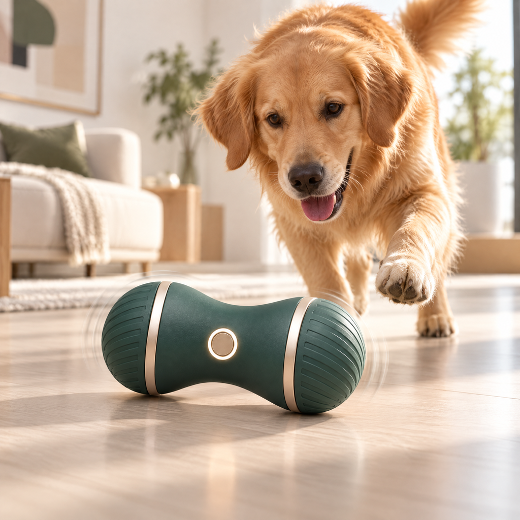 Hartvenix™ Interactive Dumbbell Chew Toy