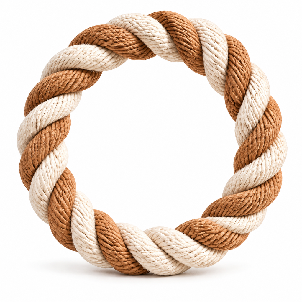 Hartvenix™ Braided Cotton Rope Ring