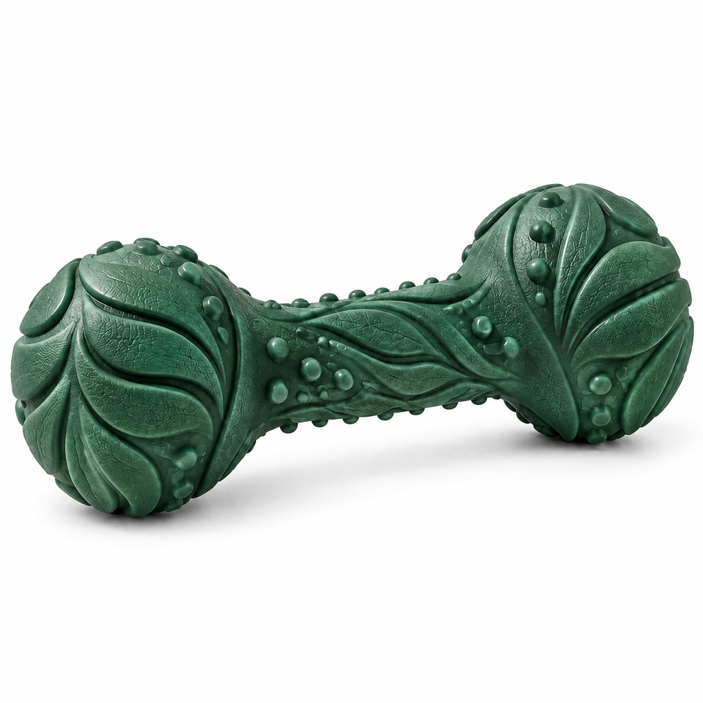 Hartvenix™ Textured Dumbbell Chew Toy