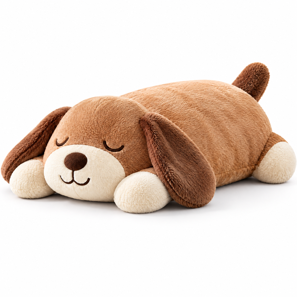 Hartvenix™ Sleeping Puppy Plush Pillow