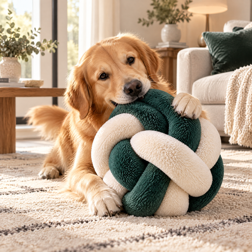 Hartvenix™ Braided Knot Plush Ball