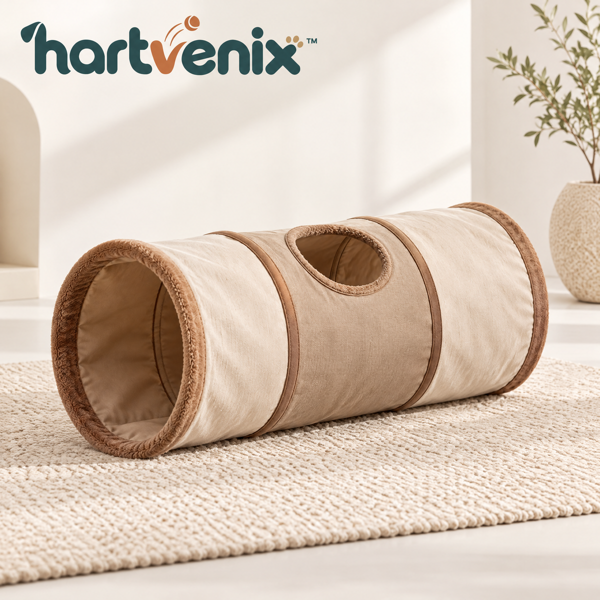 Hartvenix™ Cozy Pet Play Tunnel